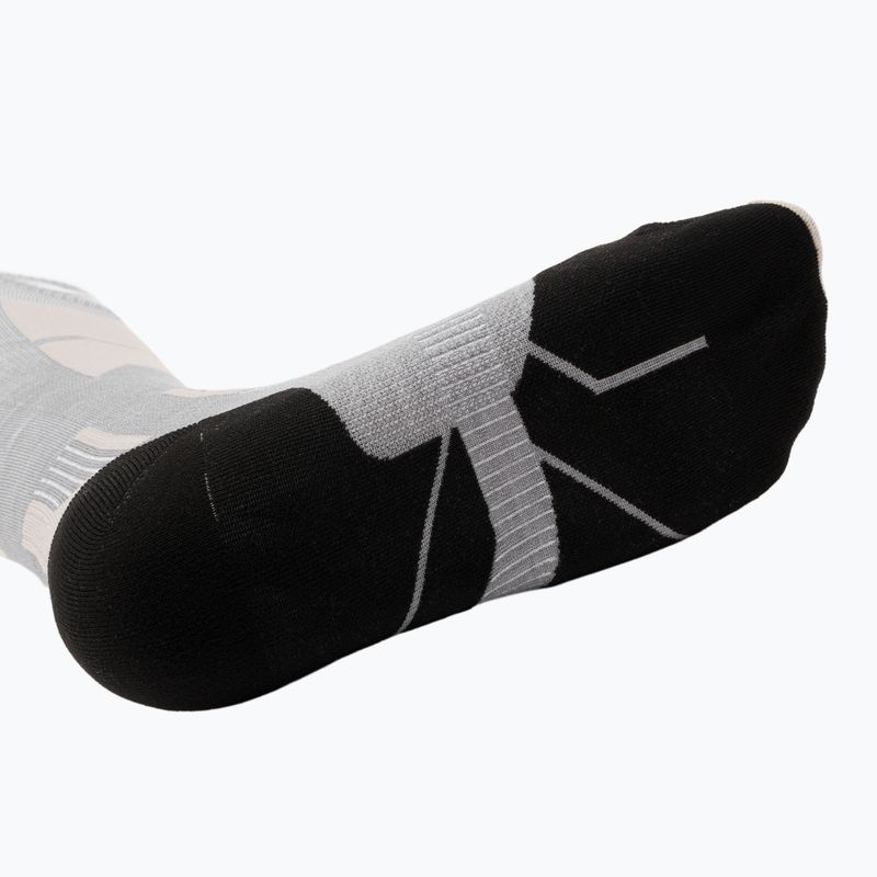 Скиорски чорапи X-Socks Ski Perform Merino Otc seal grey/light sand 5