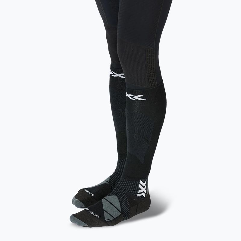 Скиорски чорапи X-Socks Ski Perform Merino Otc x black/grey 4