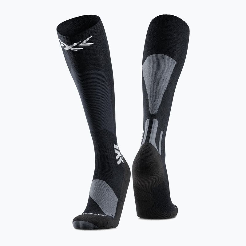 Скиорски чорапи X-Socks Ski Discover Merino Otc x black/grey