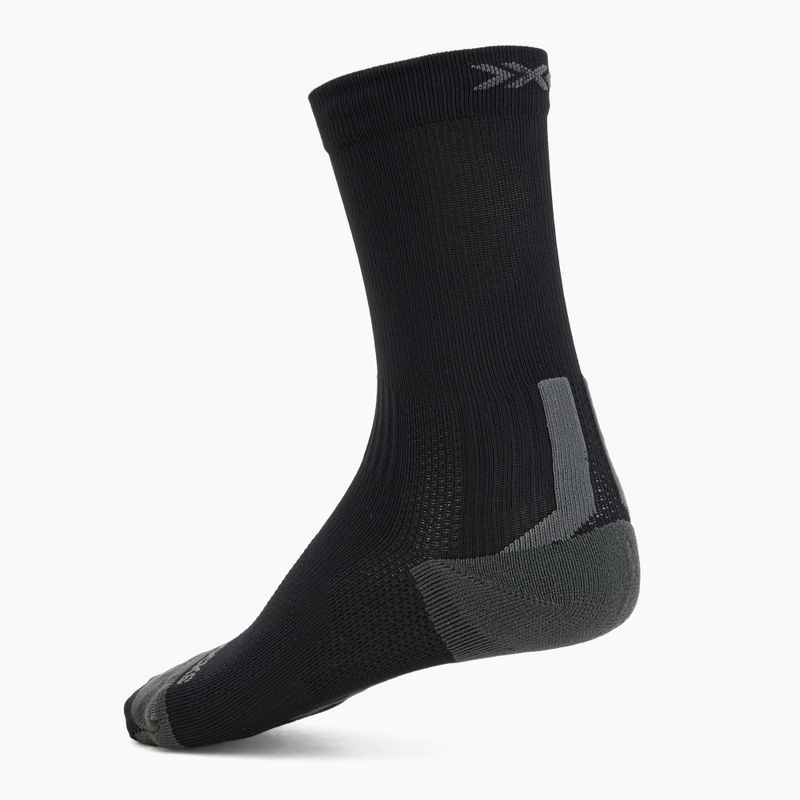 X-Socks Run Discover Crew черни/въглени чорапи 2