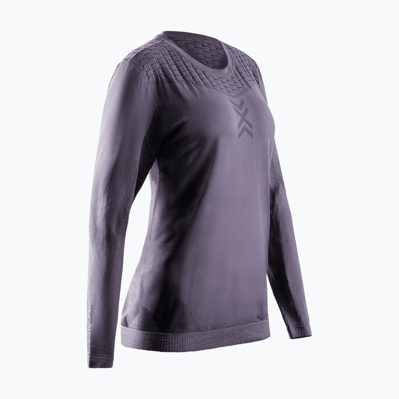 Дамска блуза за бягане с дълъг ръкав X-Bionic X-Ential Shirt muted lavender