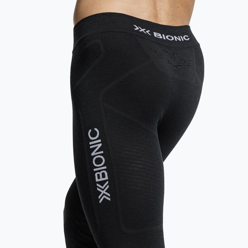 Мъжки термоактивни панталони X-Bionic Symbio Merino 3/4 black 4