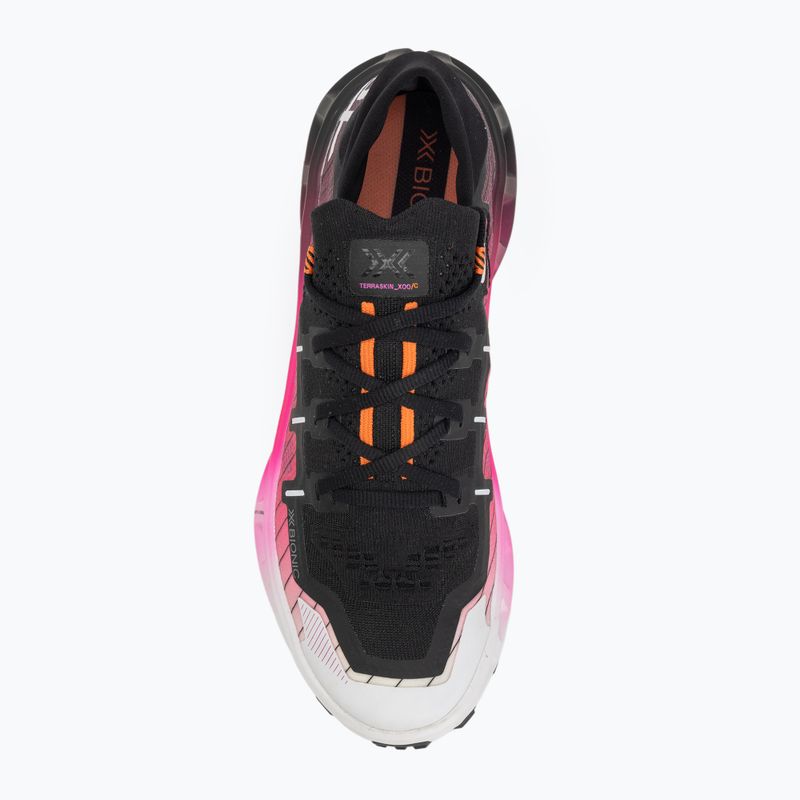 Обувки за бягане X-Bionic Terraskin X00/C x black/x white/fluo pink 5