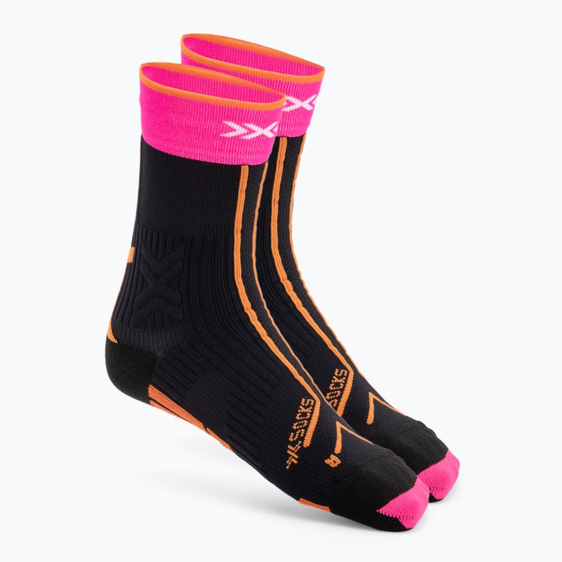 Обувки за бягане X-Bionic Terraskin X00/C x black/x white/fluo pink 8