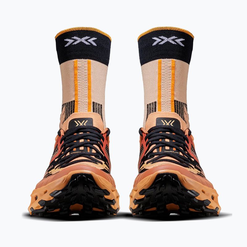 Обувки за бягане + чорапи X-Bionic Terraskin X02 dusty rose/fresh peach/x black 2