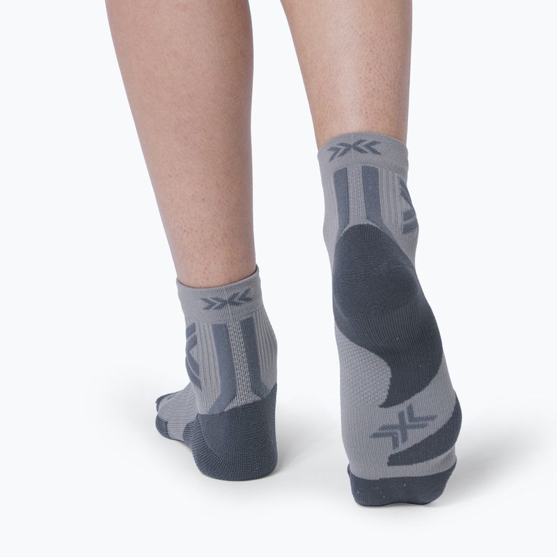 Чорапи X-Socks Run Discover Ankle raincloud/x черно 3