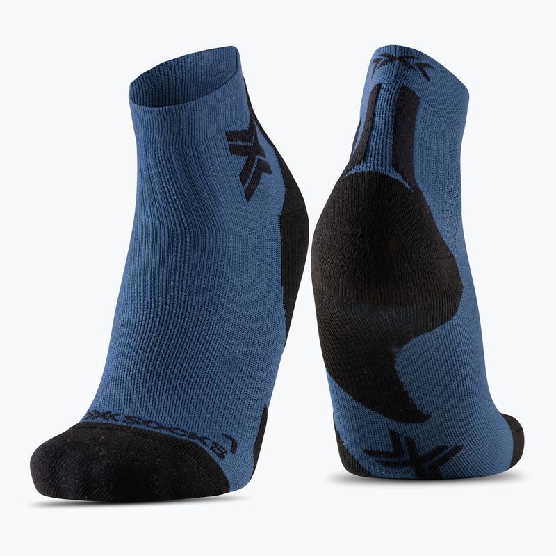 Чорапи X-Socks Run Discover Ankle marine/x black