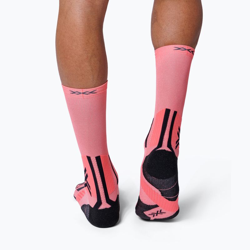 Чорапи X-Socks Trailrun Perform Crew dusty rose/x black 4