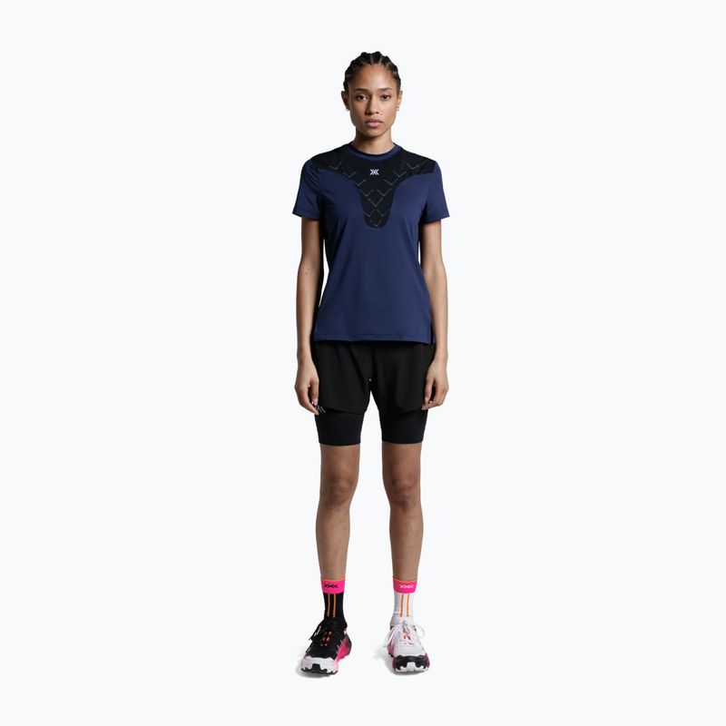 Дамска тениска за бягане X-Bionic Corefusion Run Shirt marine 2