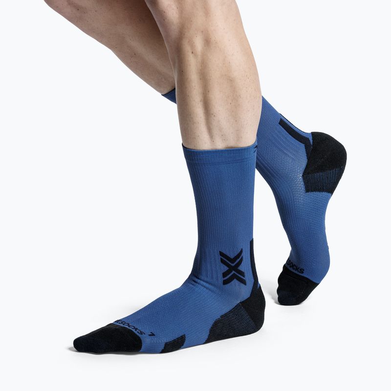 Чорапи X-Socks Run Discover Crew marine/x black 4