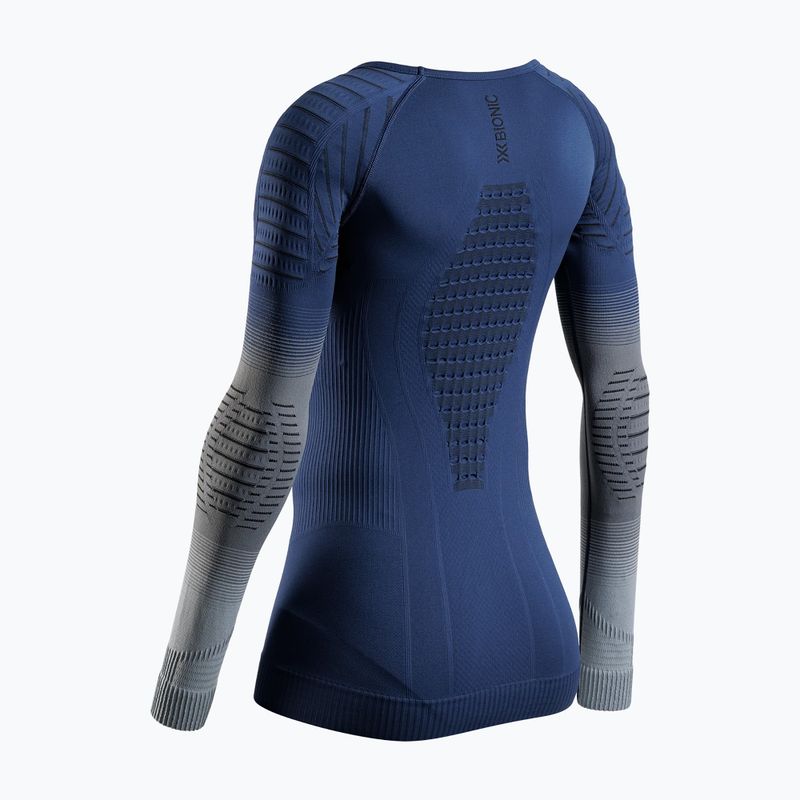 Дамска термоактивна блуза X-Bionic Invent Fx Shirt marine/grey/light grey 2
