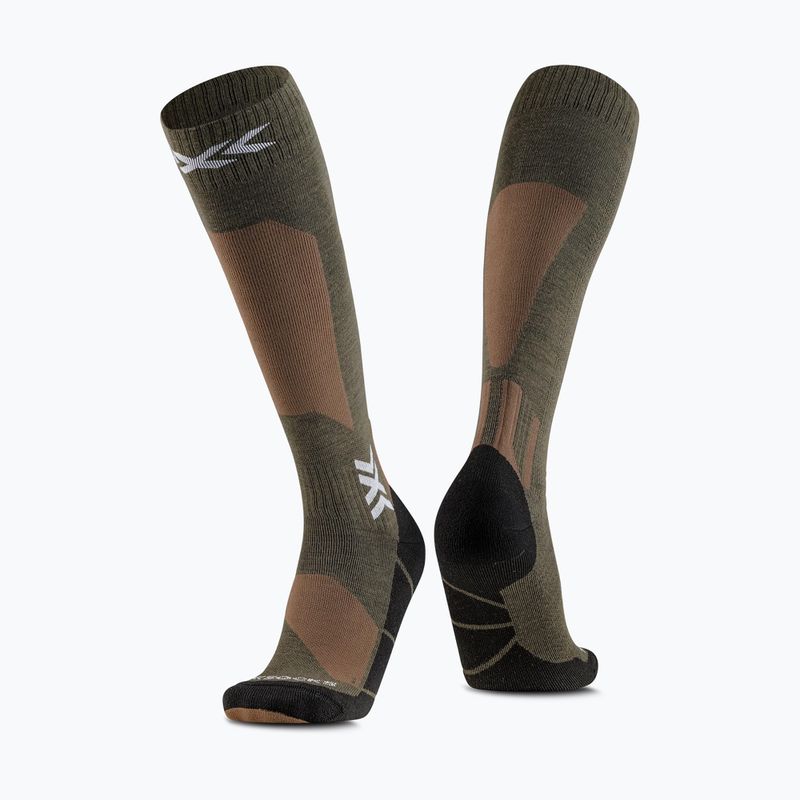 Ски чорапи X-Socks Ski Discover Merino Otc sand/dark sand