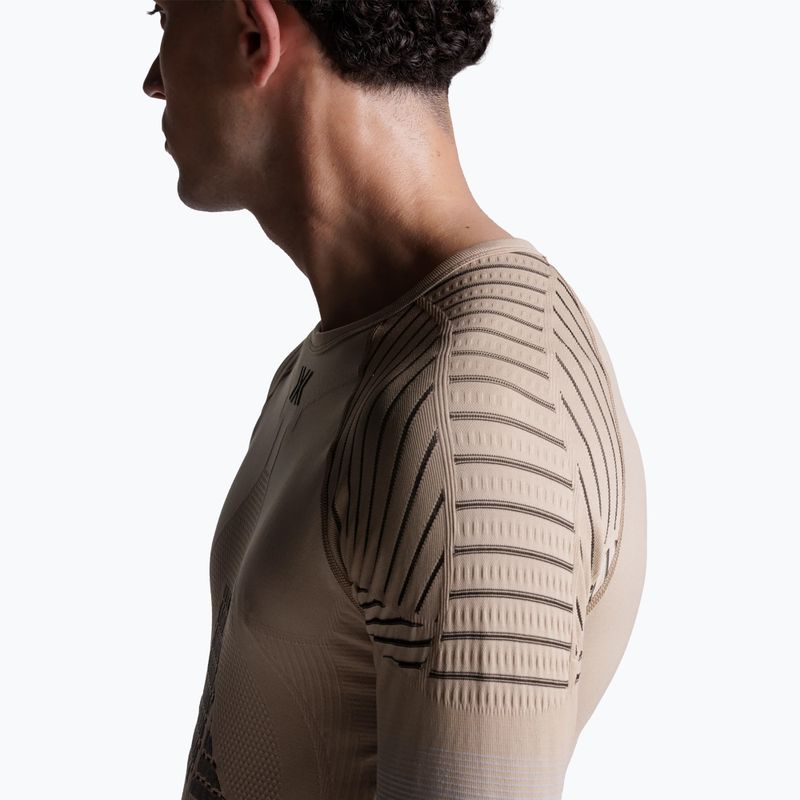 Мъжка термоактивна блуза X-Bionic Invent Fx Shirt sand/light grey/grey 6