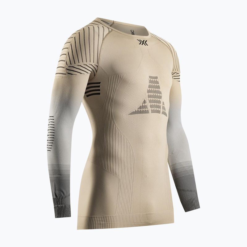 Мъжка термоактивна блуза X-Bionic Invent Fx Shirt sand/light grey/grey 10