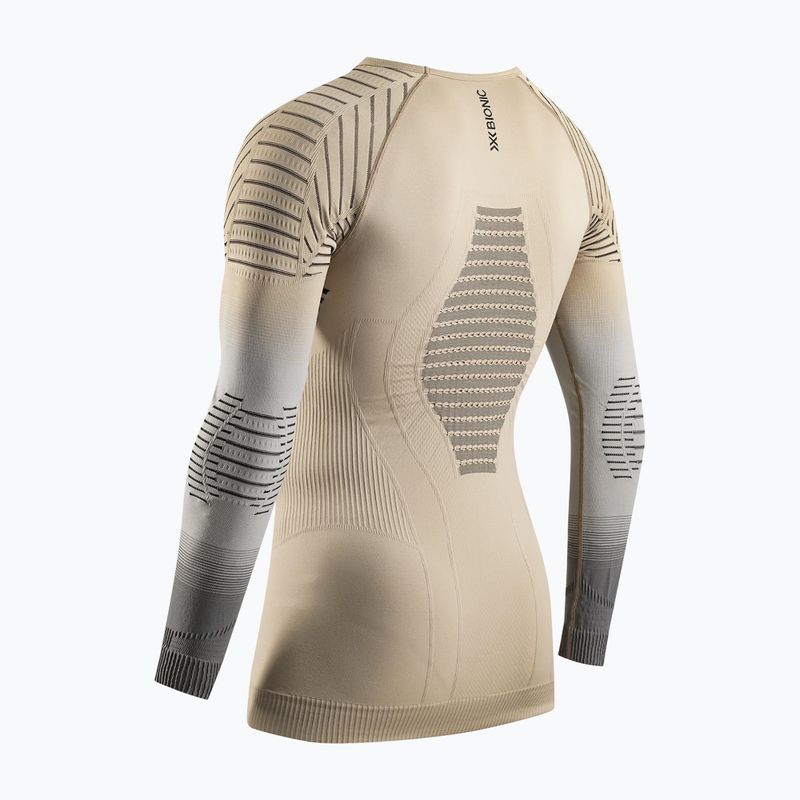 Мъжка термоактивна блуза X-Bionic Invent Fx Shirt sand/light grey/grey 11