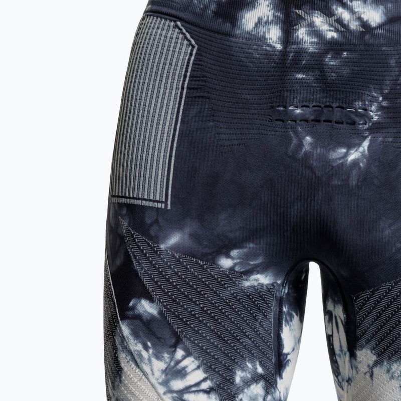 Термоактивни панталони X-Bionic Energy Accumulator Wild 3/4 tiedye x black/fluo pink 4