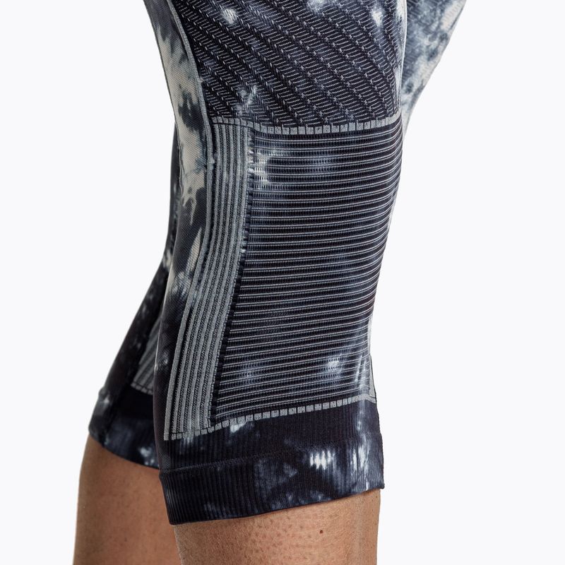 Термоактивни панталони X-Bionic Energy Accumulator Wild 3/4 tiedye x black/fluo pink 6