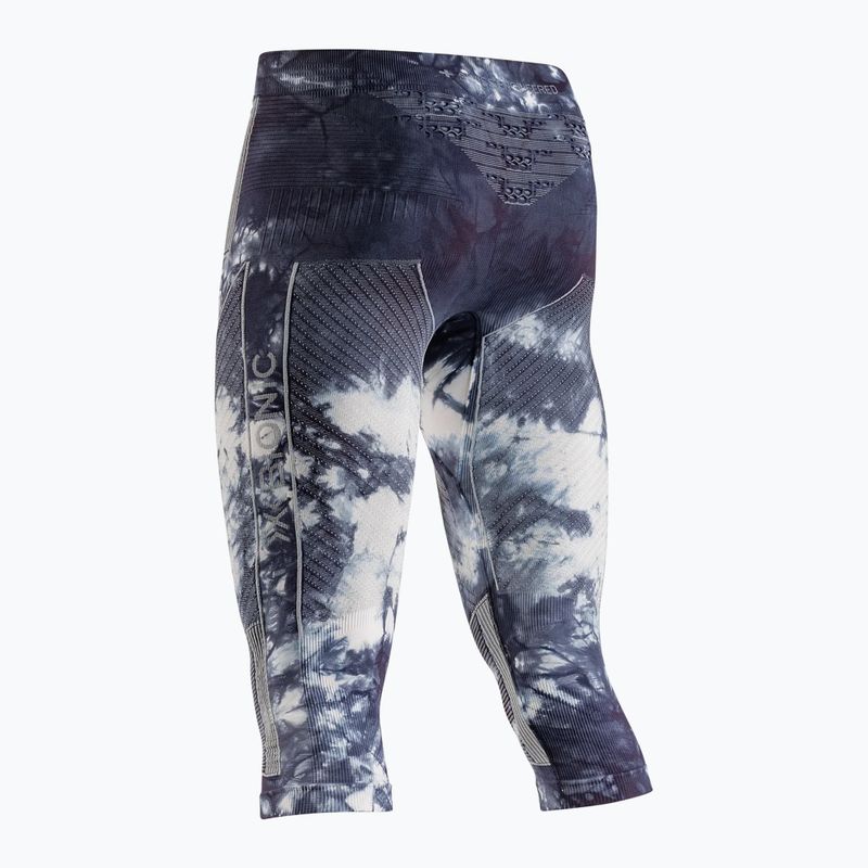 Термоактивни панталони X-Bionic Energy Accumulator Wild 3/4 tiedye x black/fluo pink 8