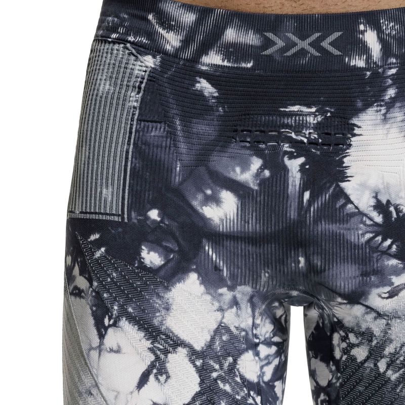 Термоактивни панталони X-Bionic Energy Accumulator Wild tiedye x black/fluo pink 3