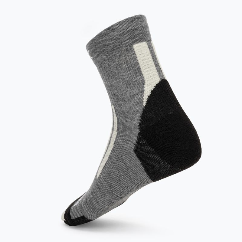 Чорапи X-Socks Hike Discover Merino Ankle seal grey/light sand 2