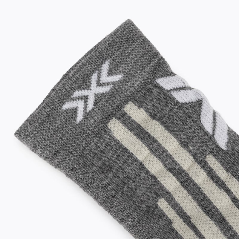 Чорапи X-Socks Hike Discover Merino Ankle seal grey/light sand 3