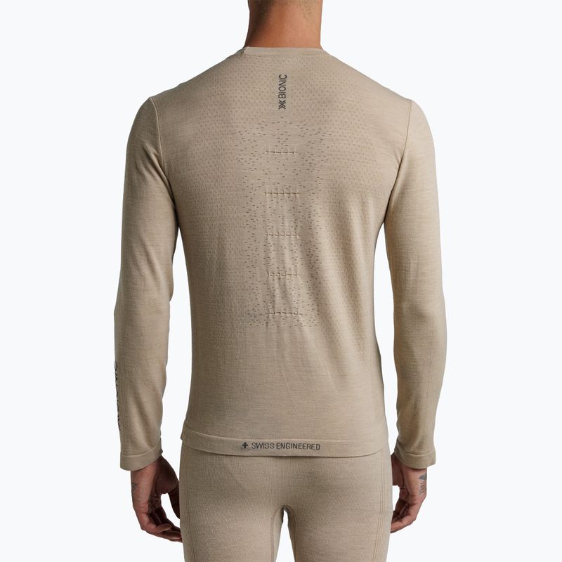 Мъжка термоактивна блуза X-Bionic Mightywool sand 3