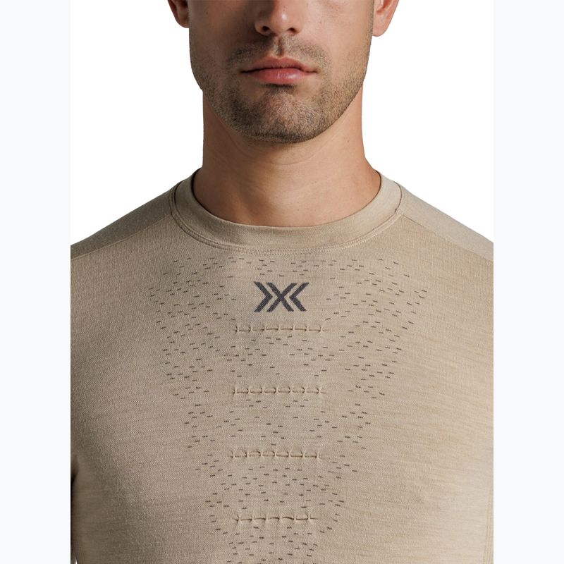 Мъжка термоактивна блуза X-Bionic Mightywool sand 6
