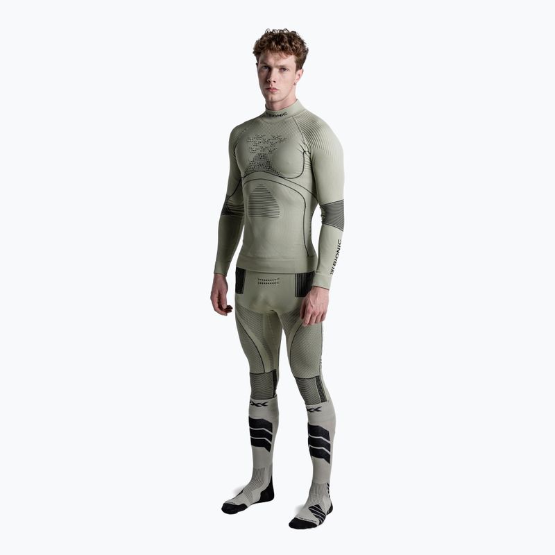 Мъжки термоактивен суитшърт X-Bionic Accumulator 4.0  tea grey/black 2