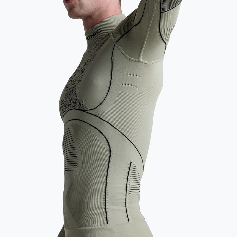Мъжки термоактивен суитшърт X-Bionic Accumulator 4.0  tea grey/black 5