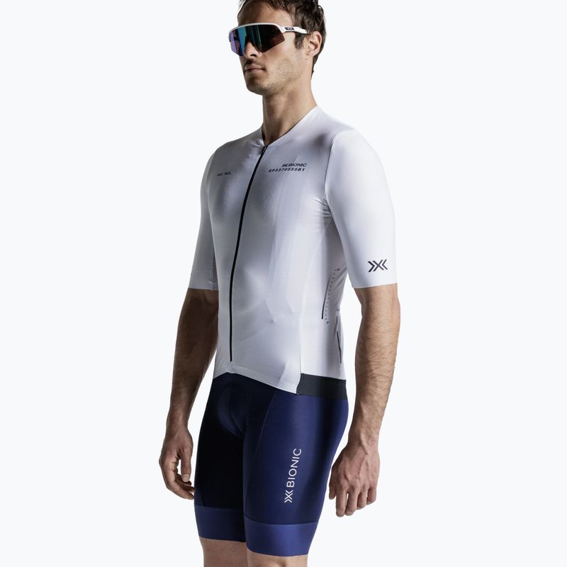 Мъжка тениска за колоездене X-Bionic Corefusion Aero Jersey off white 4
