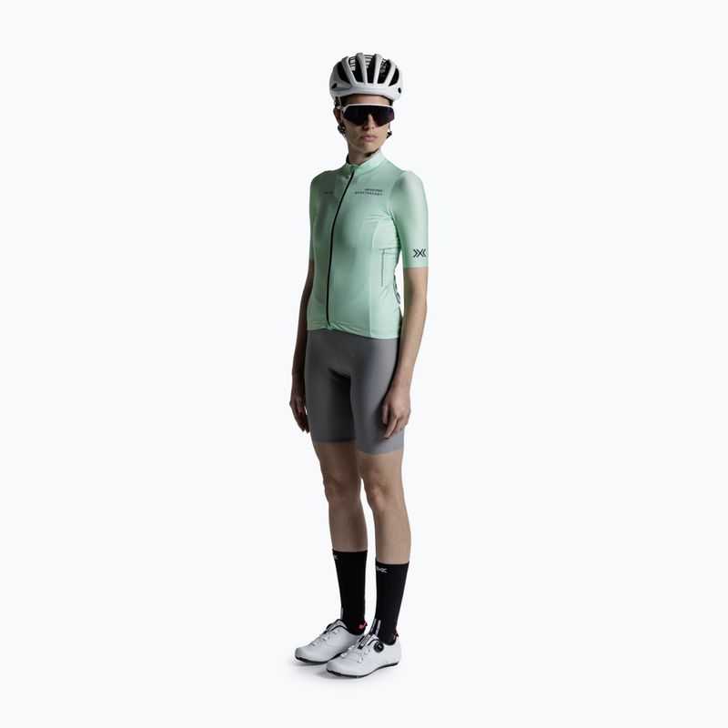 Дамска тениска за колоездене X-Bionic Corefusion Ride Jersey digital lime 2