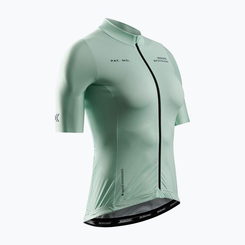 Дамска тениска за колоездене X-Bionic Corefusion Ride Jersey digital lime 7