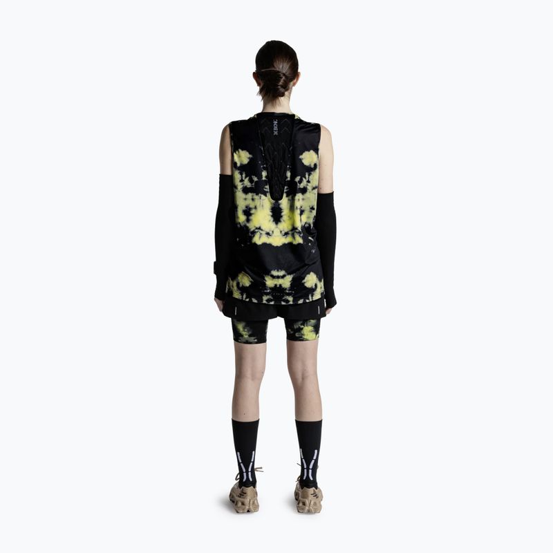 Тениска за бягане X-Bionic Corefusion Run Tank tie dye electric energy 6