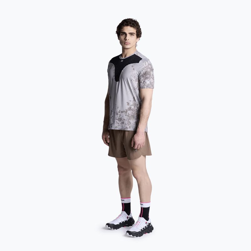 Мъжка тениска за бягане X-Bionic Corefusion Run sand/dirt 2