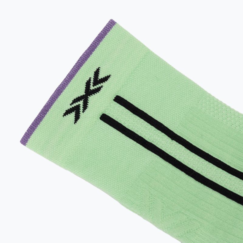Чорапи X-Socks Trailrun Terraskin Expert Crew digital lime/x black 3