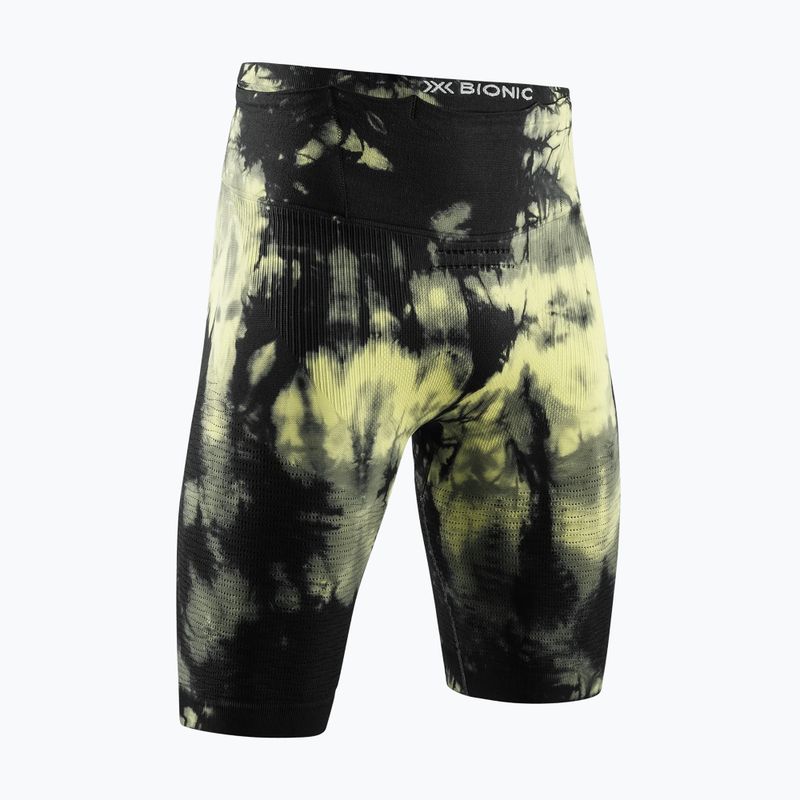 Мъжки шорти за бягане X-Bionic Efektor Tights tie dye electric energy 7