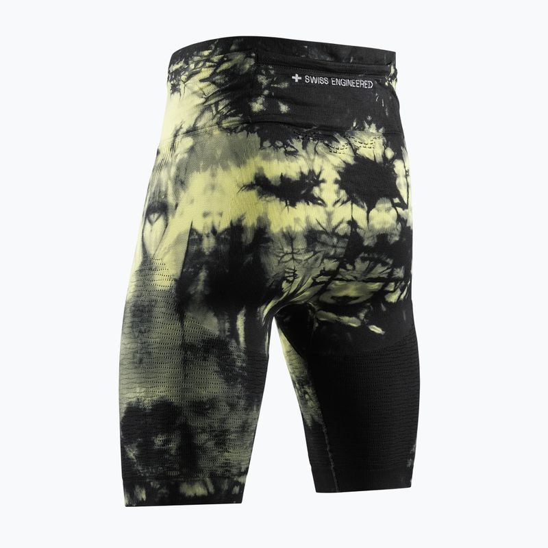 Мъжки шорти за бягане X-Bionic Efektor Tights tie dye electric energy 8