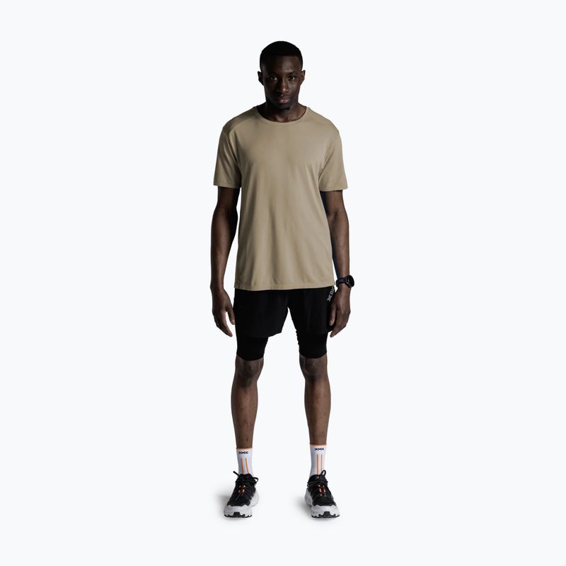 Мъжка тениска за бягане X-Bionic Xceed Run Discover sand 2