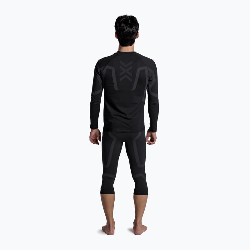 Мъжки термоактивен суитшърт X-Bionic X-Ential Baselayer LS x black 3