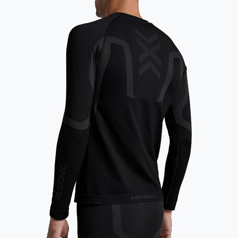 Мъжки термоактивен суитшърт X-Bionic X-Ential Baselayer LS x black 5