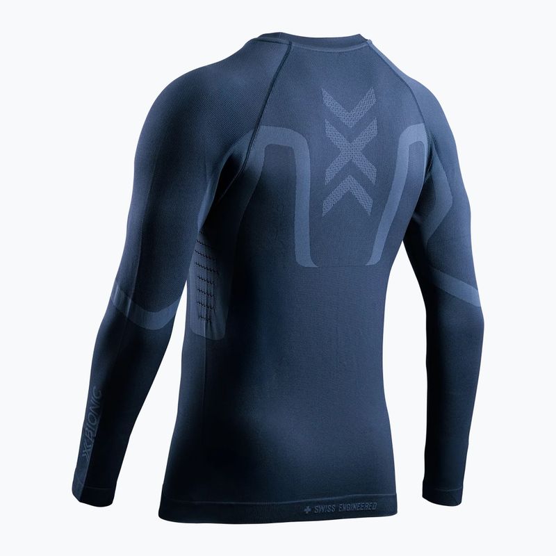 Мъжки термоактивен суитшърт X-Bionic X-Ential Baselayer LS marine 9