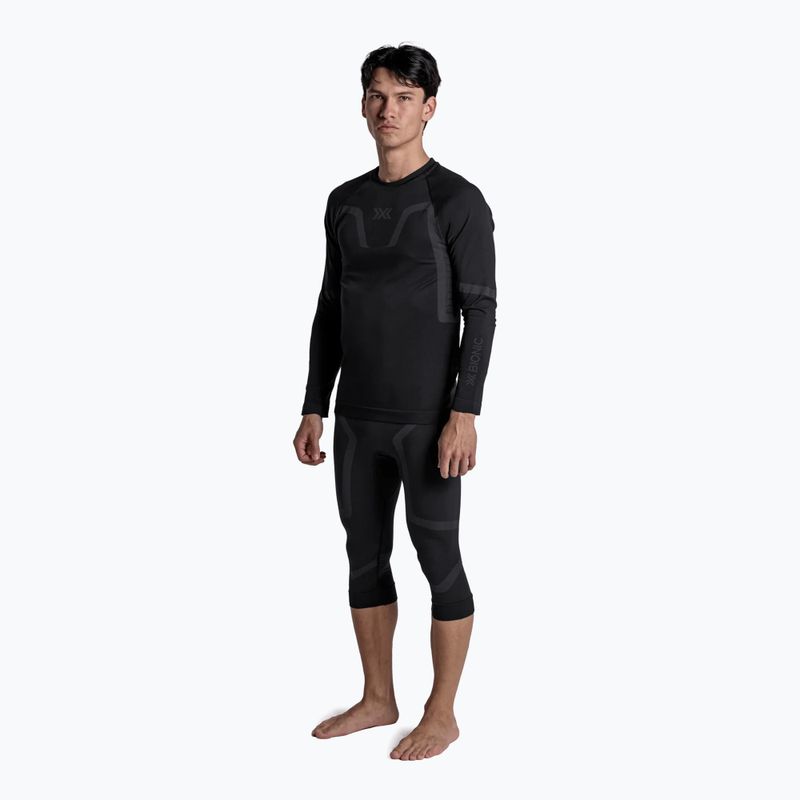 Мъжки термоактивни панталони X-Bionic X-Ential 3/4 x black 2