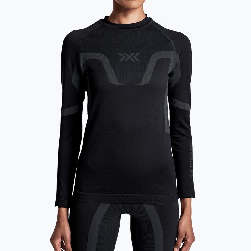 Дамски термоактивен суитшърт X-Bionic X-Ential Baselayer LS x black 3