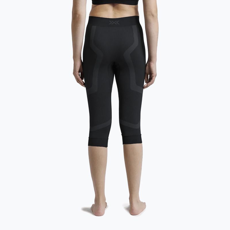 Дамски термоактивни панталони X-Bionic X-Ential 3/4 x black 3