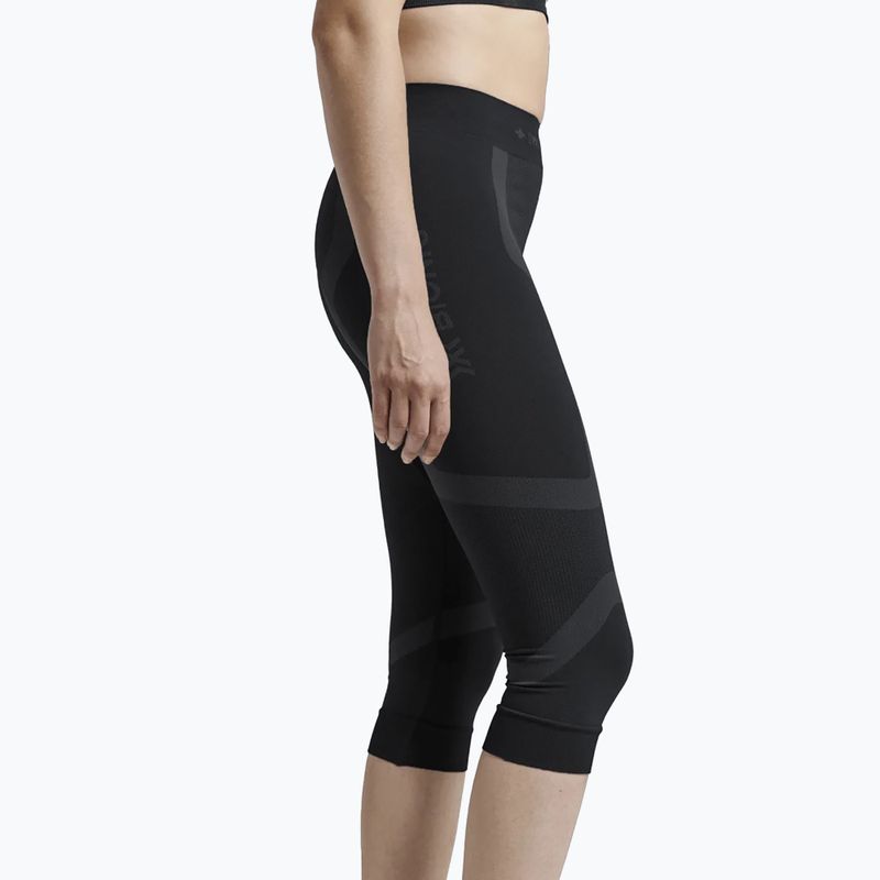 Дамски термоактивни панталони X-Bionic X-Ential 3/4 x black 6