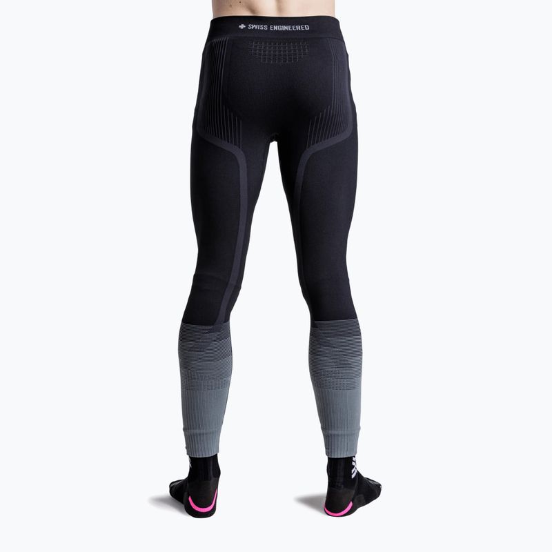 Мъжки термоактивни панталони X-Bionic Invent Graphics x black/dark grey 2
