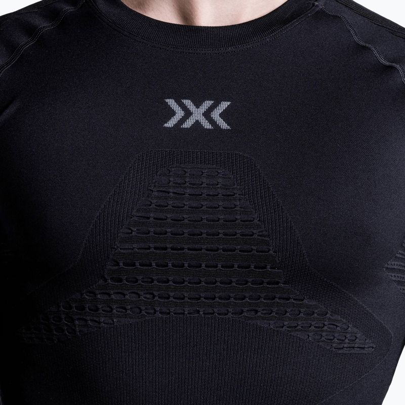 Мъжки термоактивен суитшърт X-Bionic Invent Graphics LS x black/dark grey 6