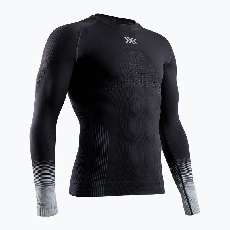 Мъжки термоактивен суитшърт X-Bionic Invent Graphics LS x black/dark grey 10