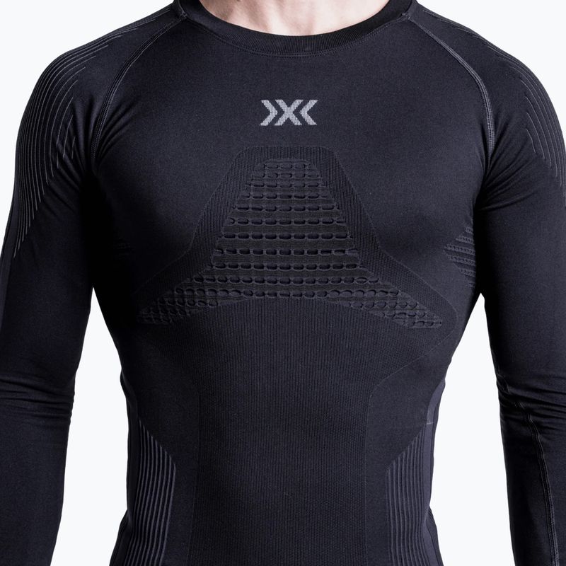 Мъжки термоактивен суитшърт X-Bionic Invent x black 6