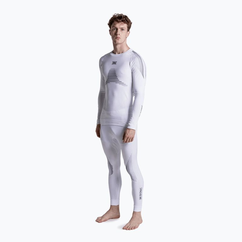 Мъжки термоактивен суитшърт X-Bionic Invent x white 2